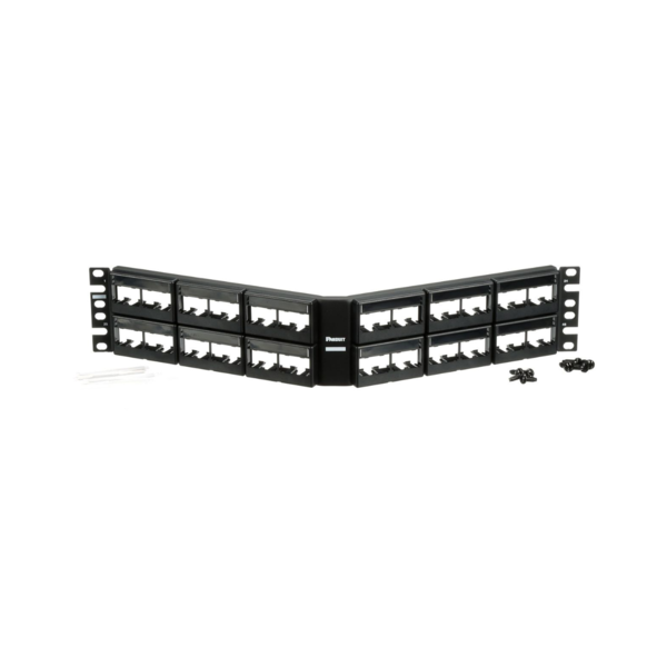 PANDUIT 48 Port Angled Patch Panel | Networks Centre